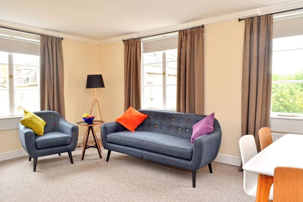 바스 **Spotless, Bright 2 Double Bed, Period Features** 아파트 외부 사진
